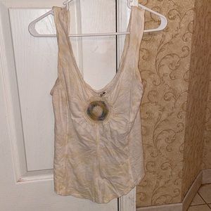 Cute Free People boho tank top